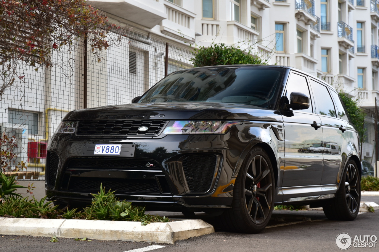 Land Rover Range Rover Sport SVR 2018