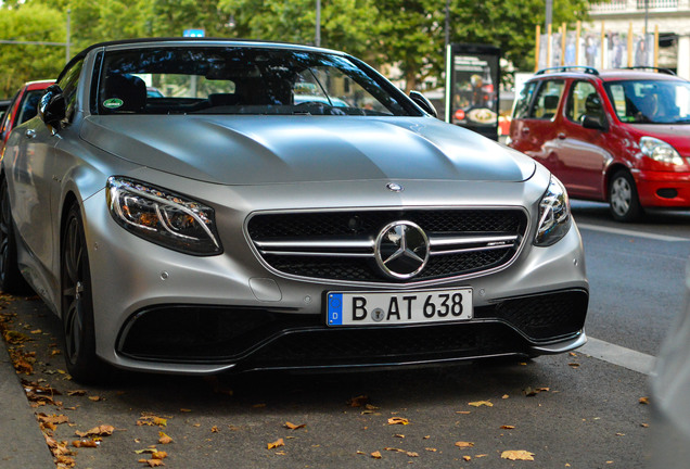 Mercedes-AMG S 63 Convertible A217