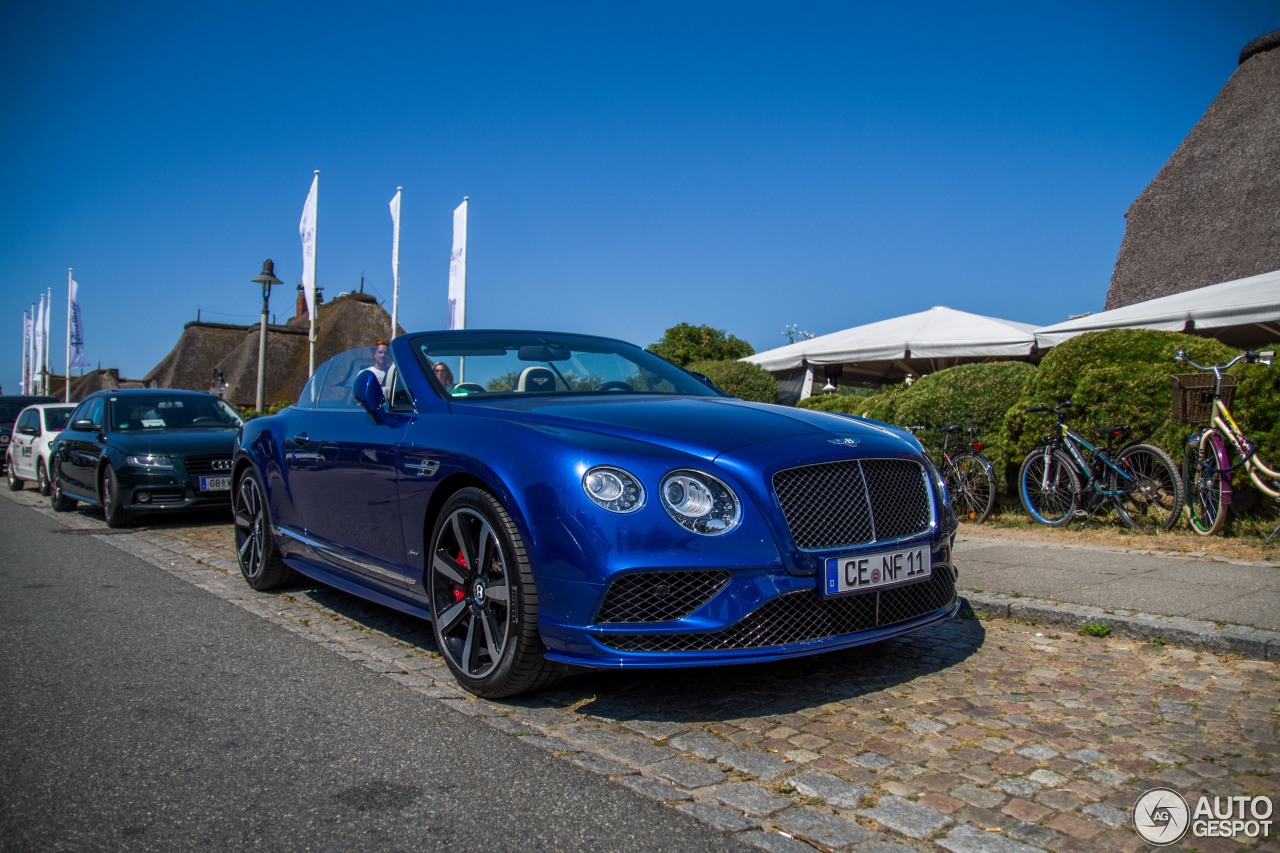 Bentley Continental GTC Speed 2016