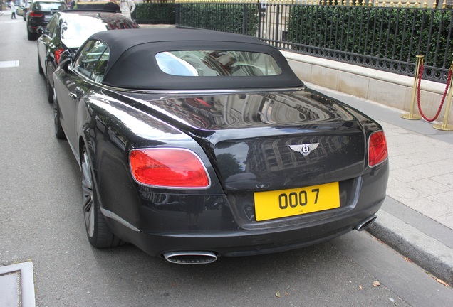 Bentley Continental GTC Speed 2013