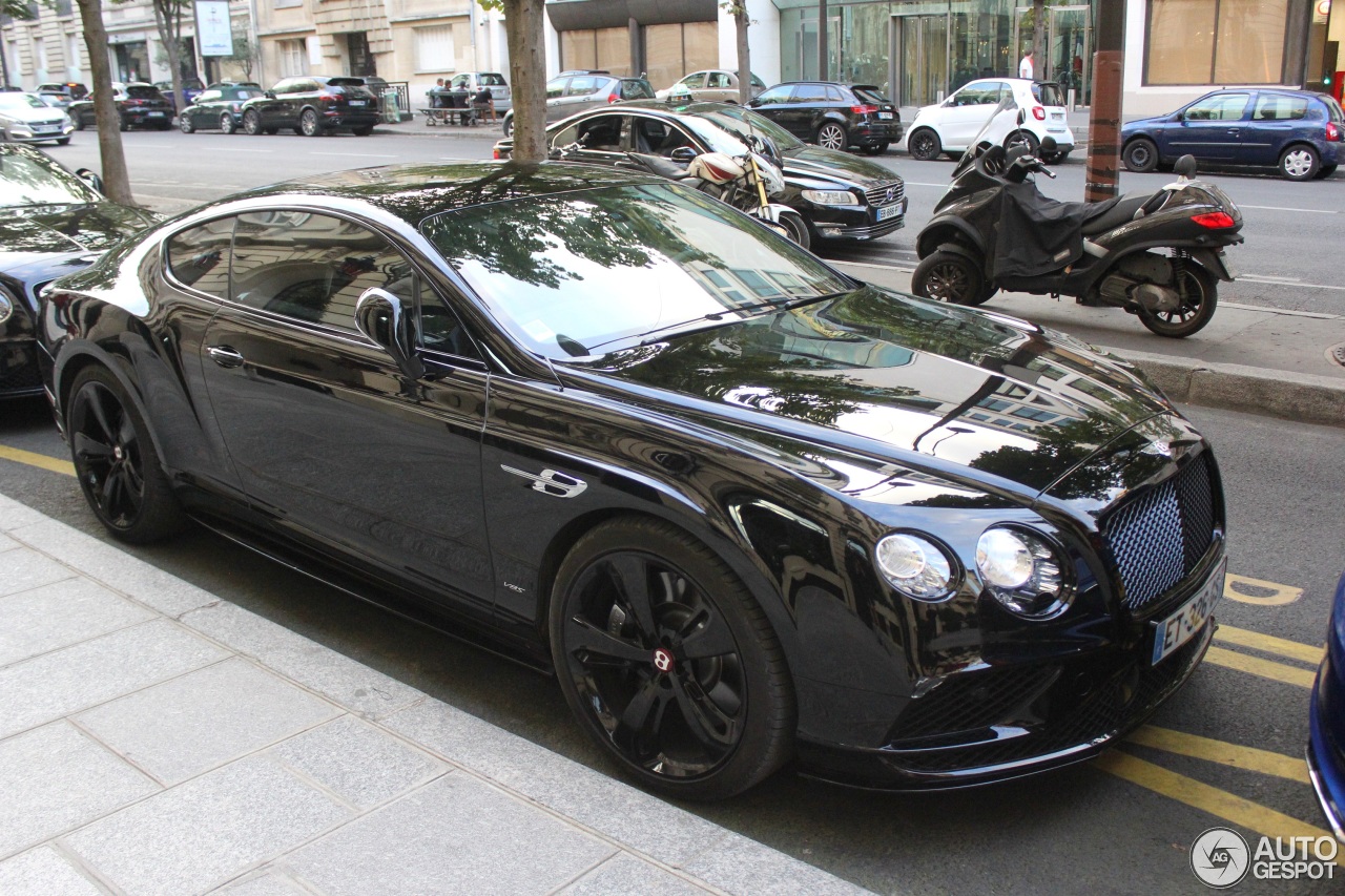 Bentley Continental GT V8 S Black Edition 2016