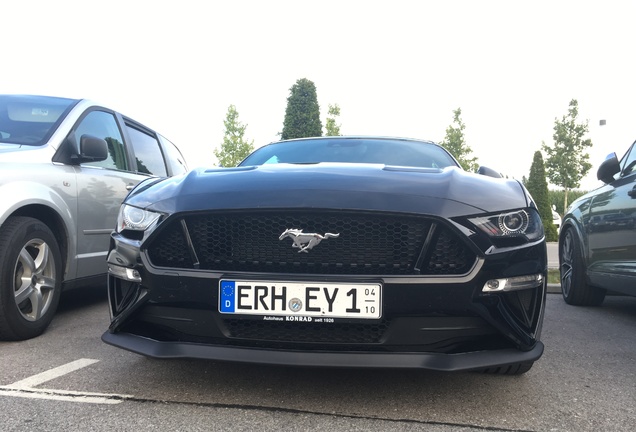 Ford Mustang GT Convertible 2018