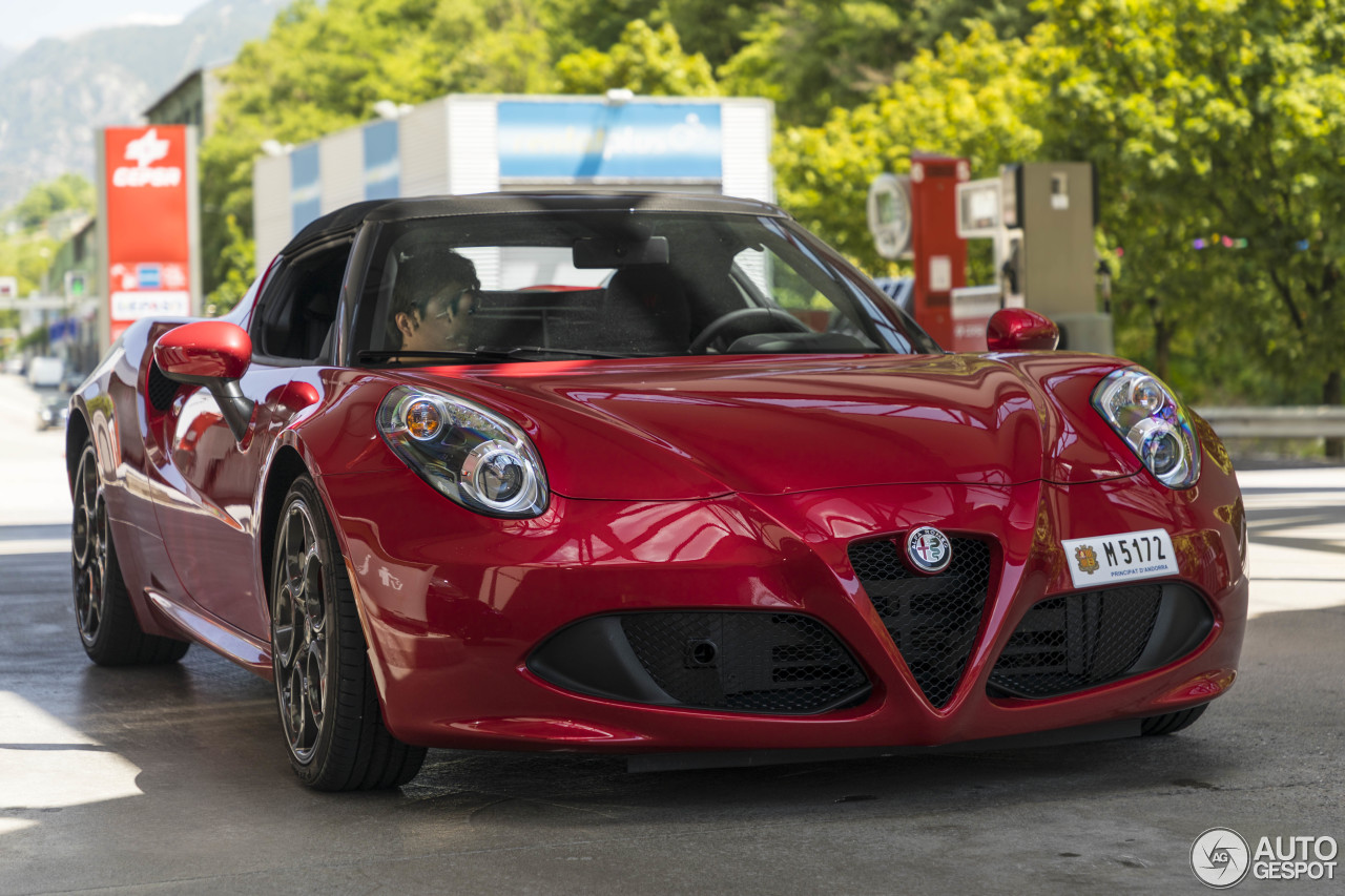 Alfa Romeo 4C Spider