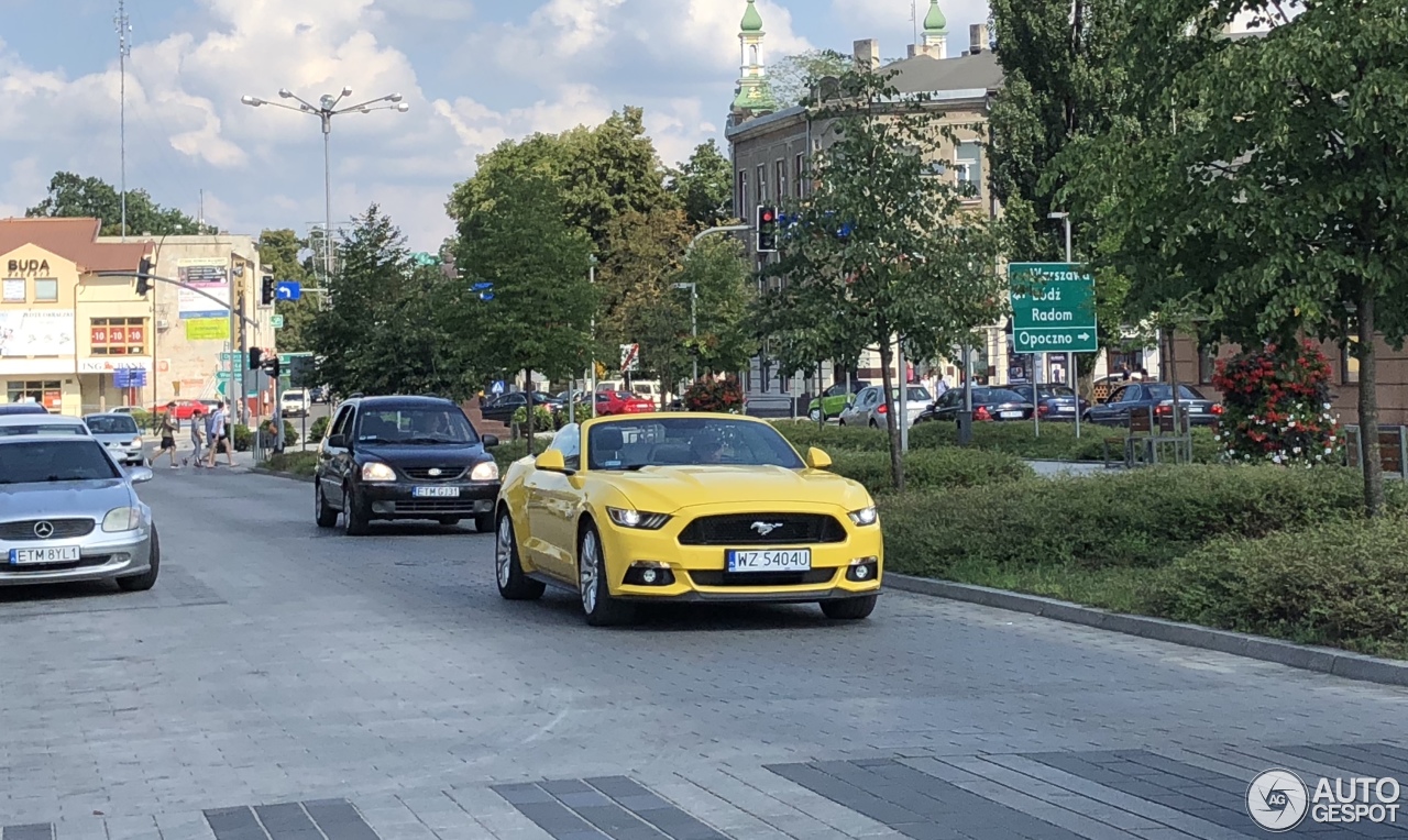 Ford Mustang GT Convertible 2015