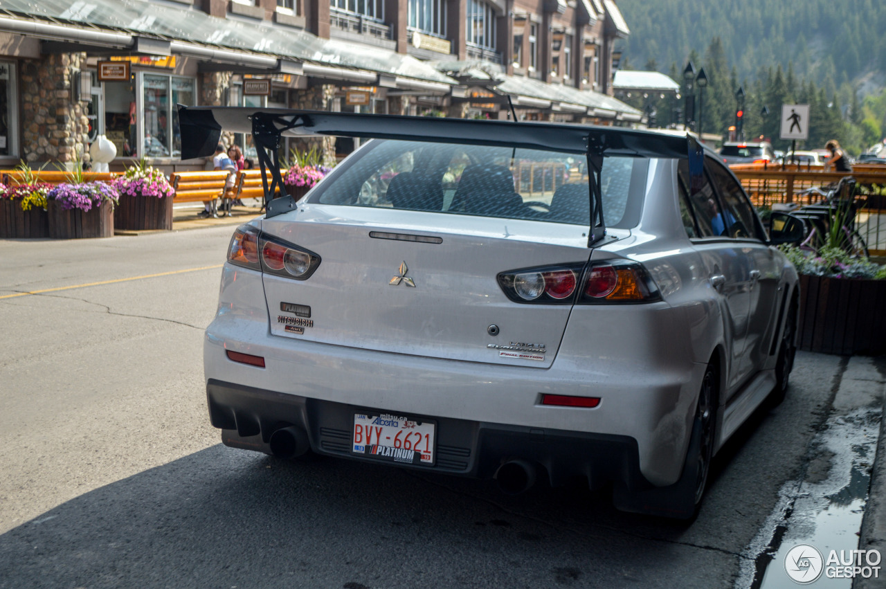 Mitsubishi Lancer Evolution X Final Edition