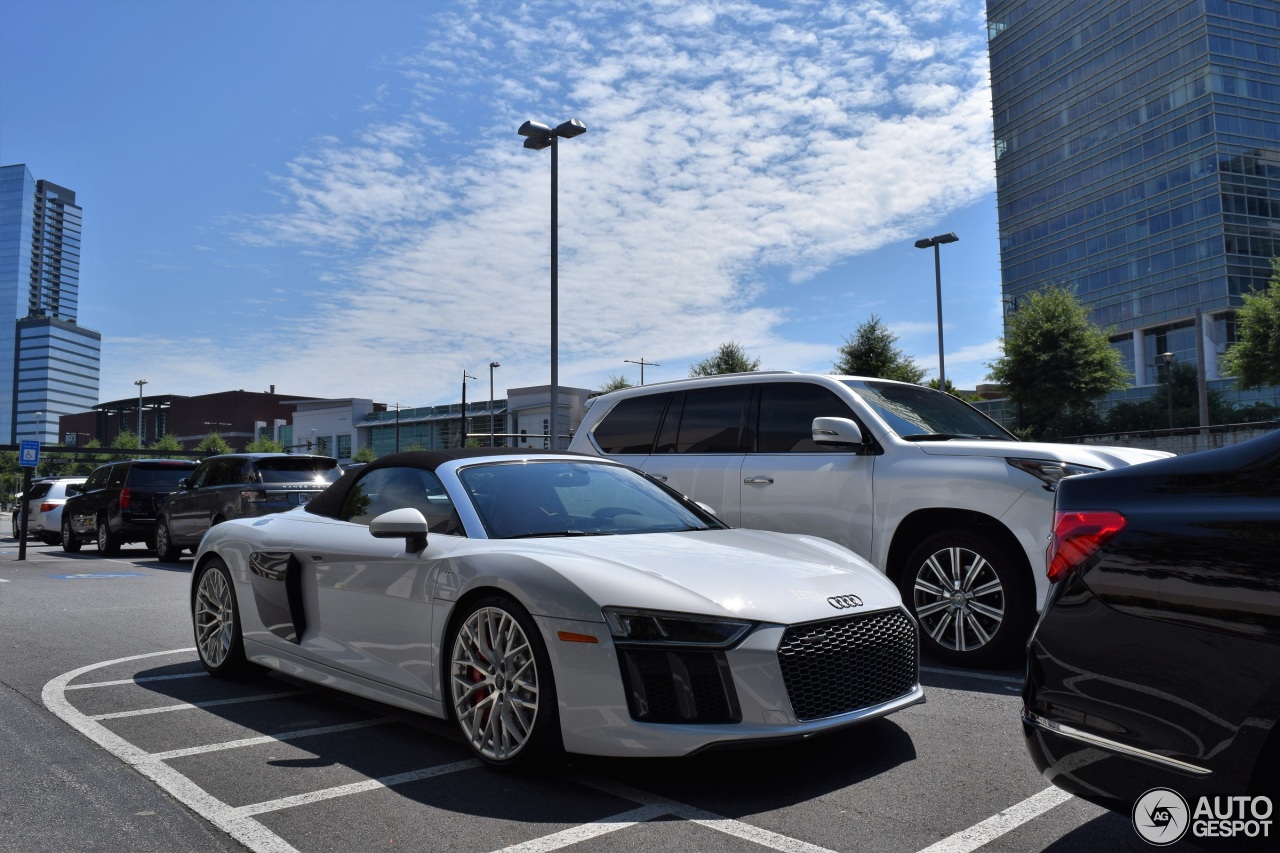 Audi R8 V10 Spyder 2016