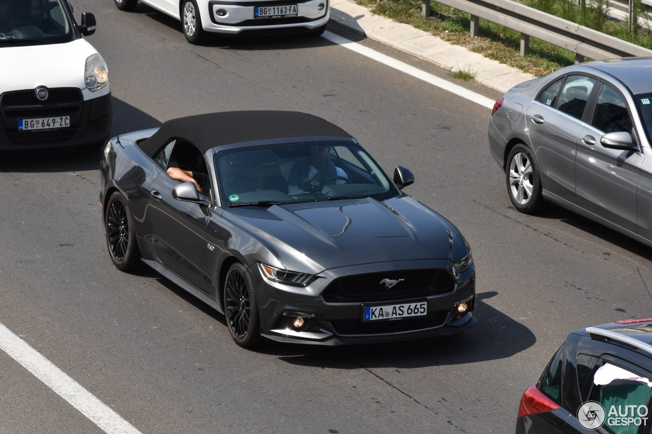 Ford Mustang GT Convertible 2015