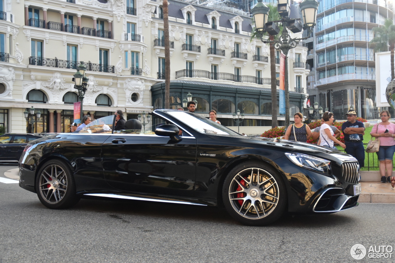 Mercedes-AMG S 63 Convertible A217 2018