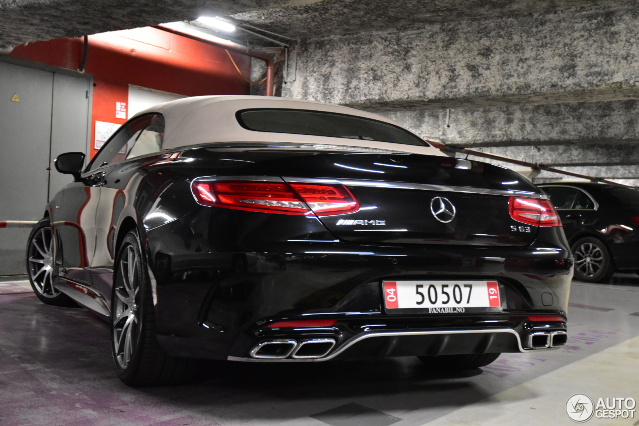 Mercedes-AMG S 63 Convertible A217