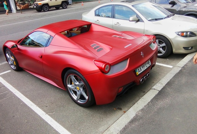 Ferrari 458 Spider