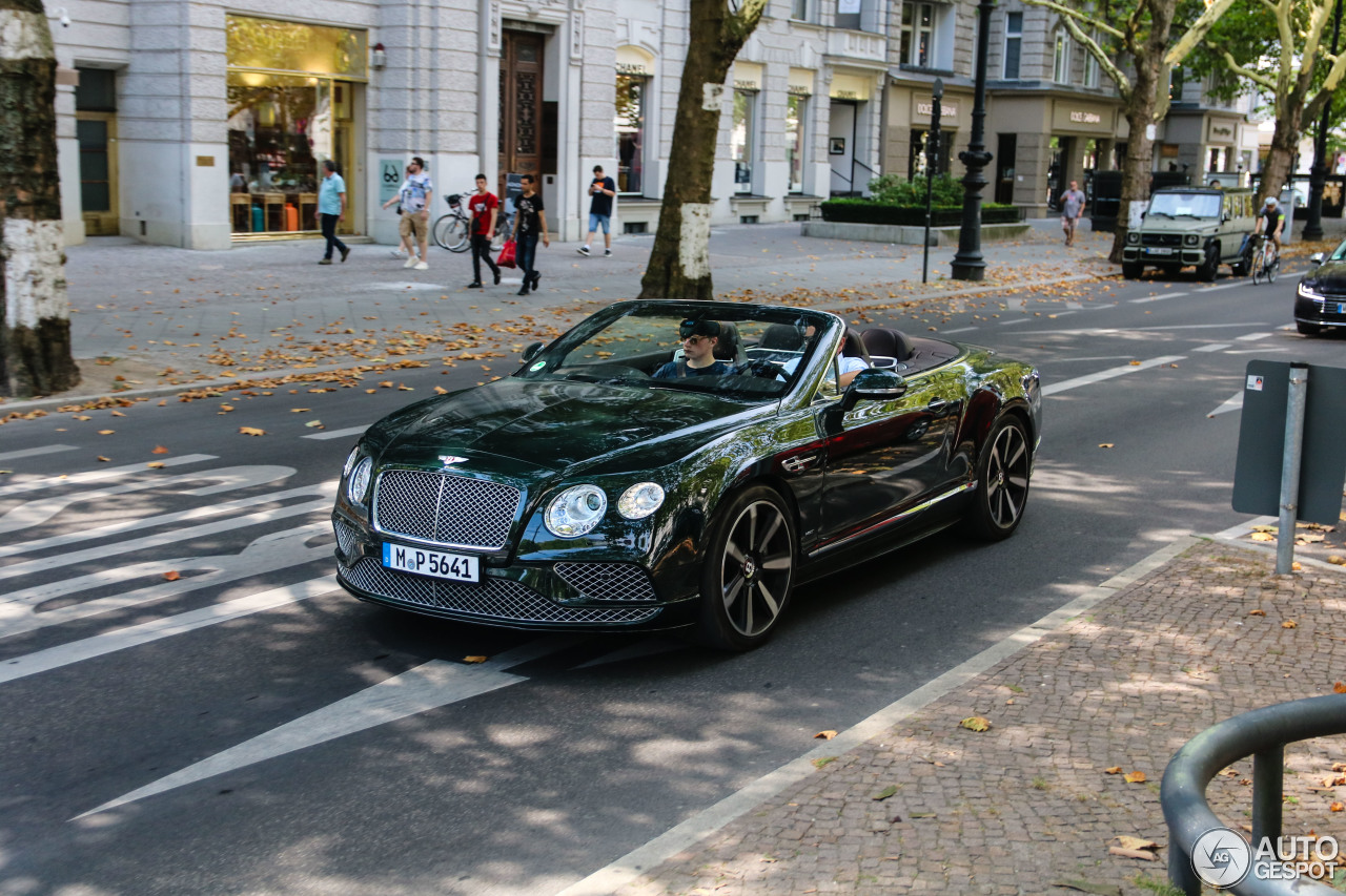 Bentley Continental GTC V8 S 2016