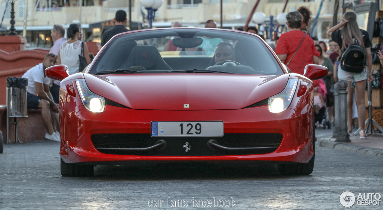 Ferrari 458 Spider