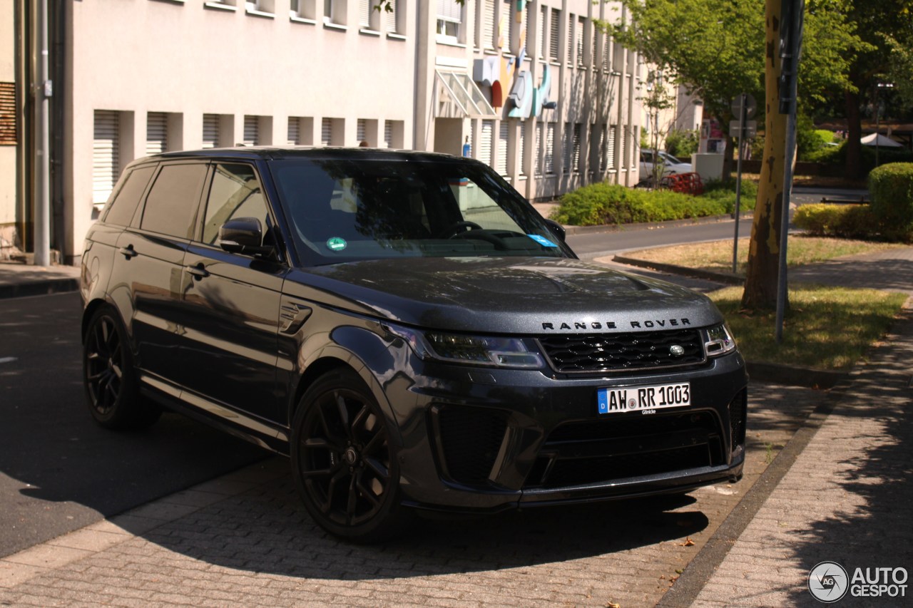 Land Rover Range Rover Sport SVR 2018