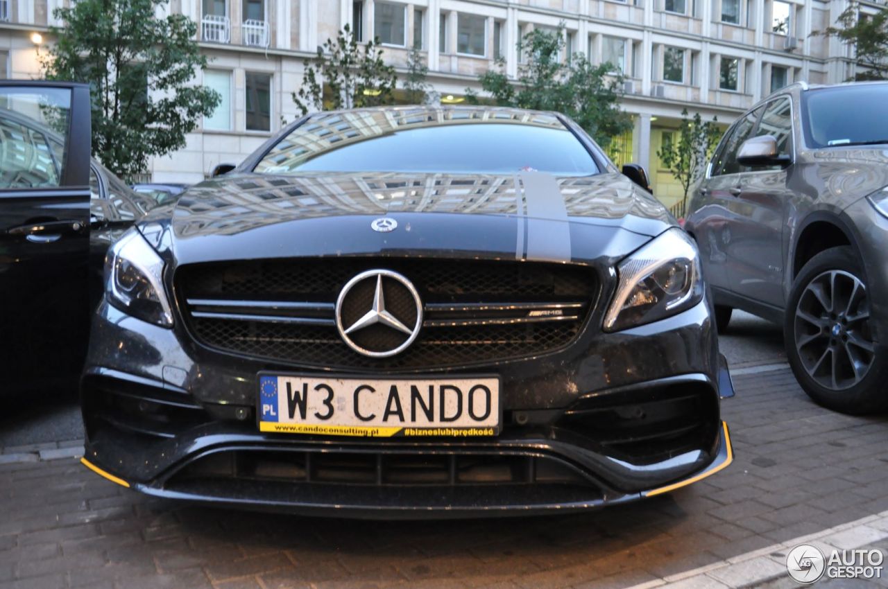 Mercedes-AMG A 45 W176 Yellow Night Edition