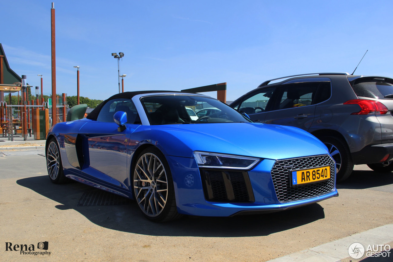 Audi R8 V10 Spyder 2016