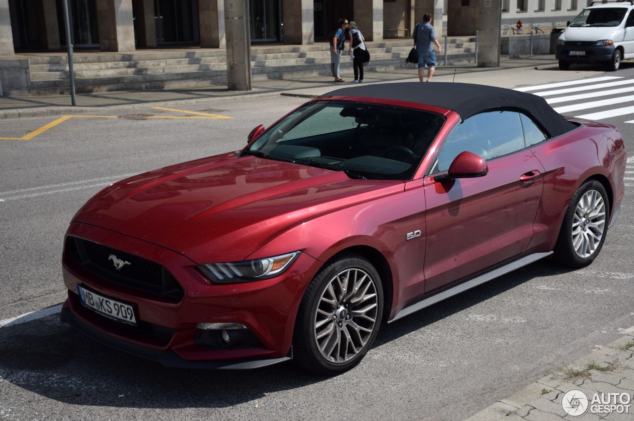 Ford Mustang GT Convertible 2015