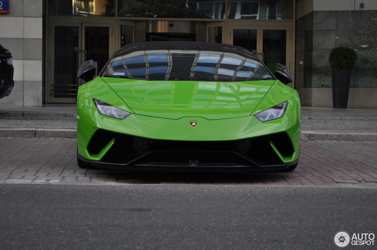 Lamborghini Huracán LP640-4 Performante Spyder