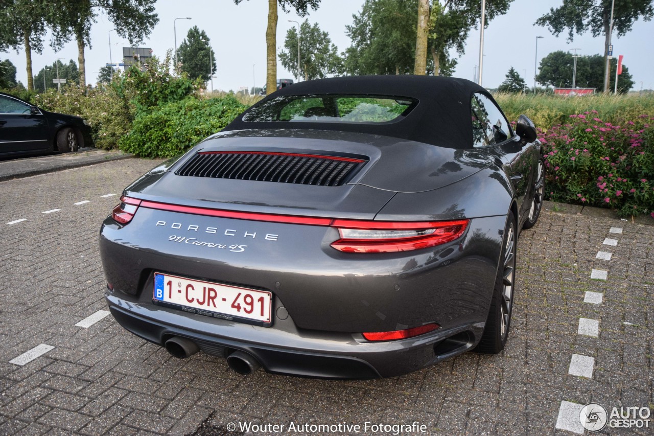 Porsche 991 Carrera 4S Cabriolet MkII