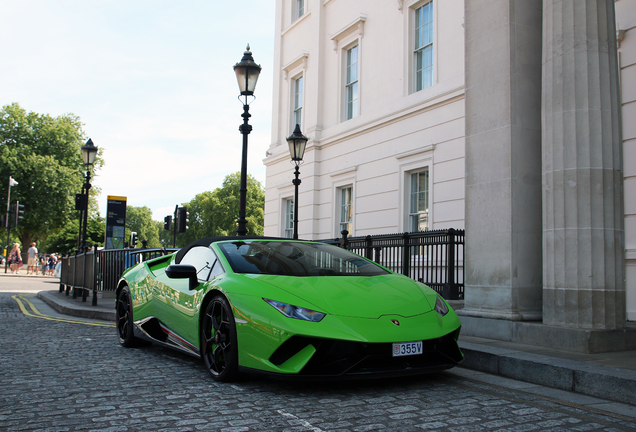 Lamborghini Huracán LP640-4 Performante Spyder