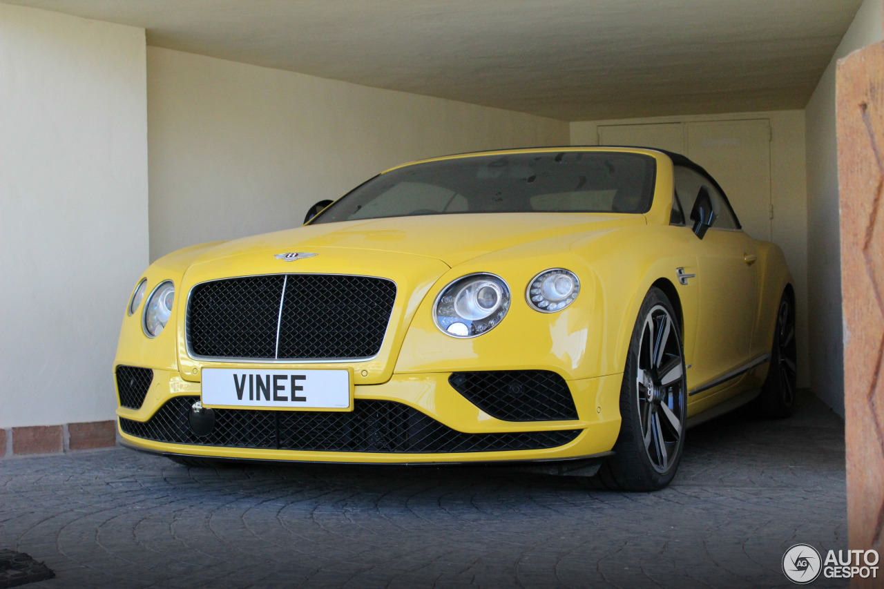 Bentley Continental GTC V8 S 2016