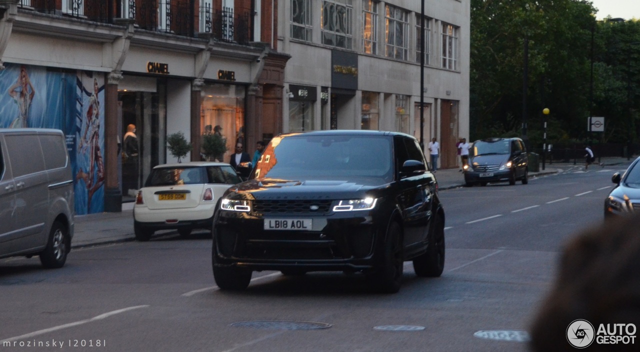 Land Rover Range Rover Sport SVR 2018