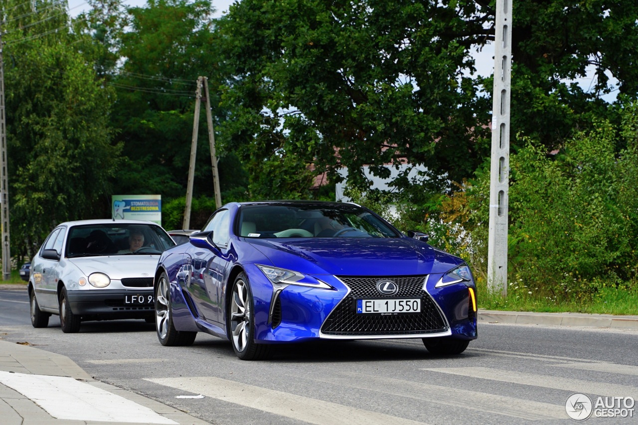 Lexus LC 500 Structural Blue Edition