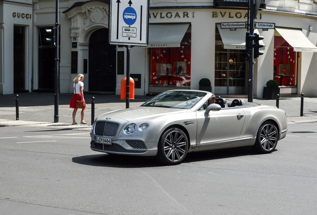 Bentley Continental GTC V8 2016