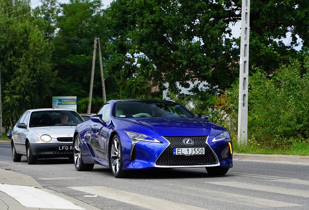 Lexus LC 500 Structural Blue Edition