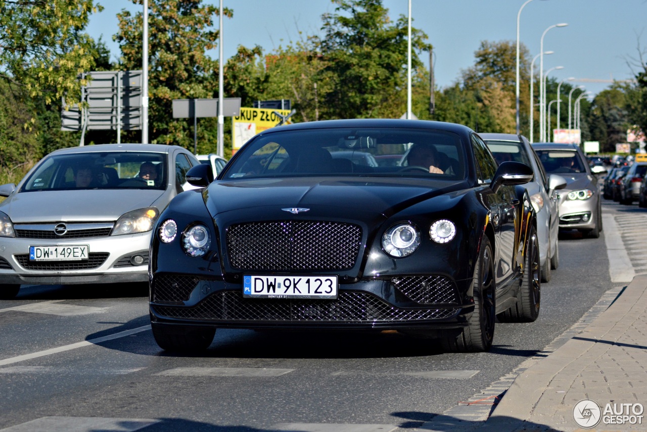 Bentley Continental GT Speed 2016