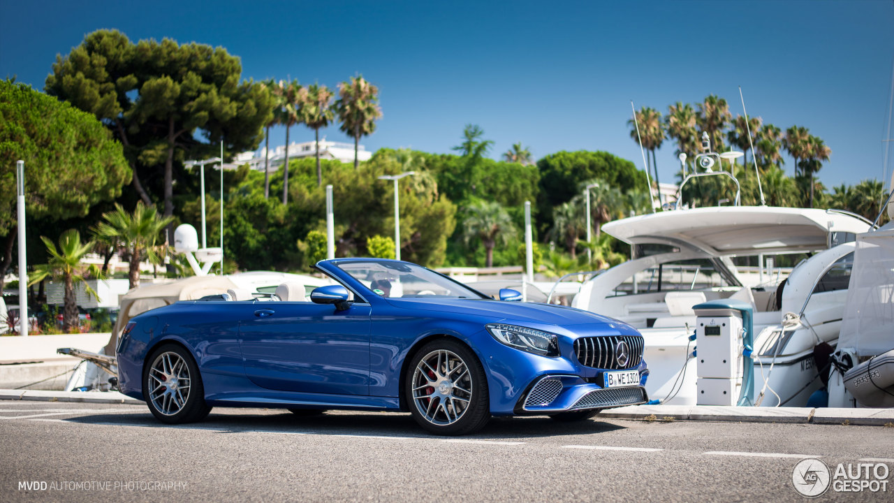 Mercedes-AMG S 63 Convertible A217 2018