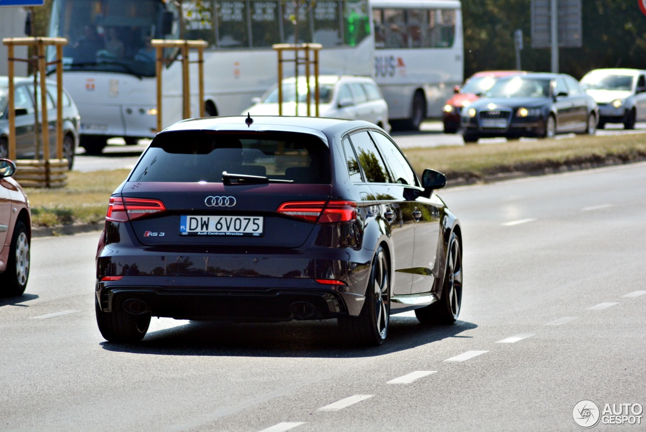 Audi RS3 Sportback 8V 2018