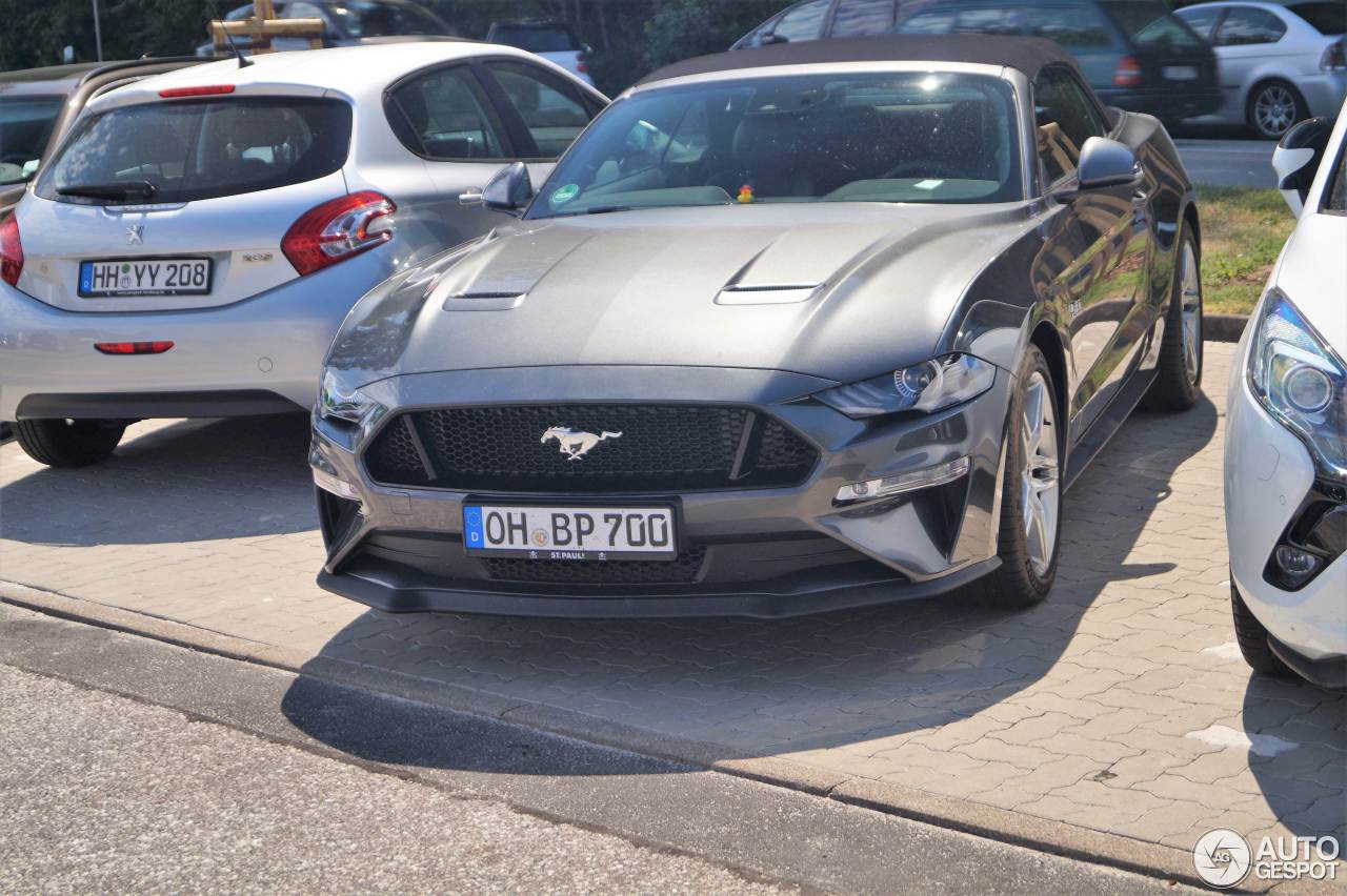 Ford Mustang GT Convertible 2018