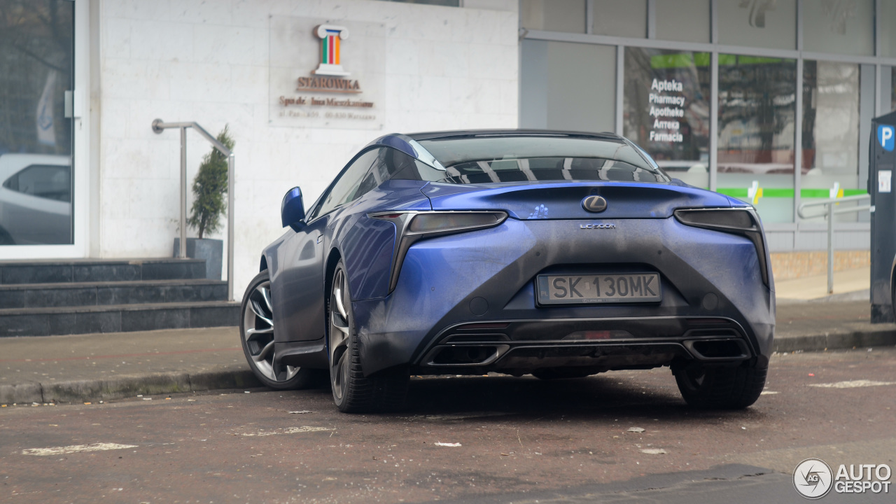 Lexus LC 500h Structural Blue Edition