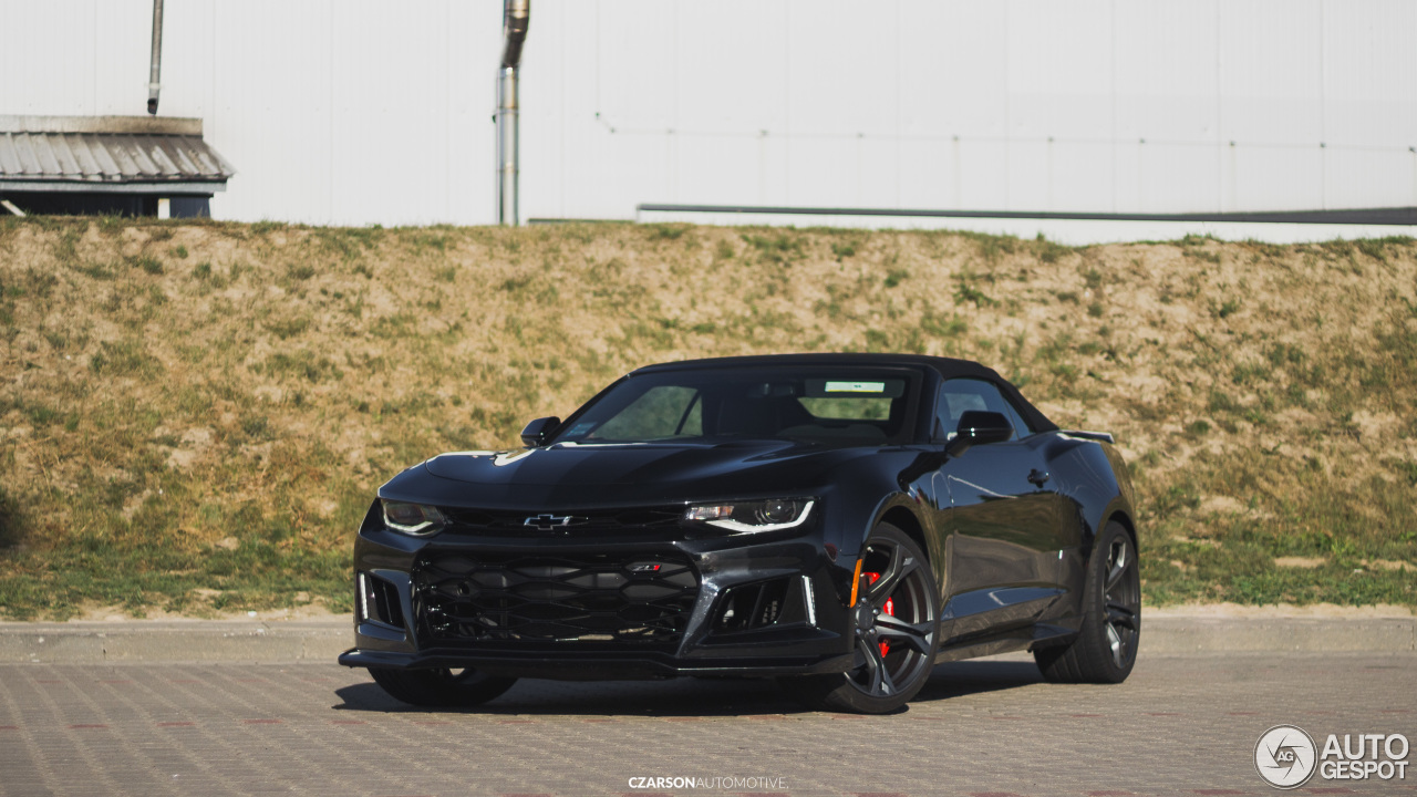 Chevrolet Camaro SS Convertible 2016