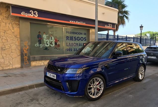 Land Rover Range Rover Sport SVR 2018