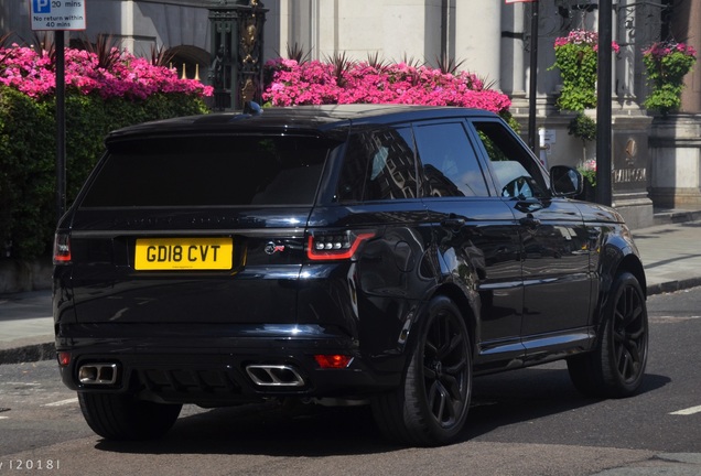 Land Rover Range Rover Sport SVR 2018