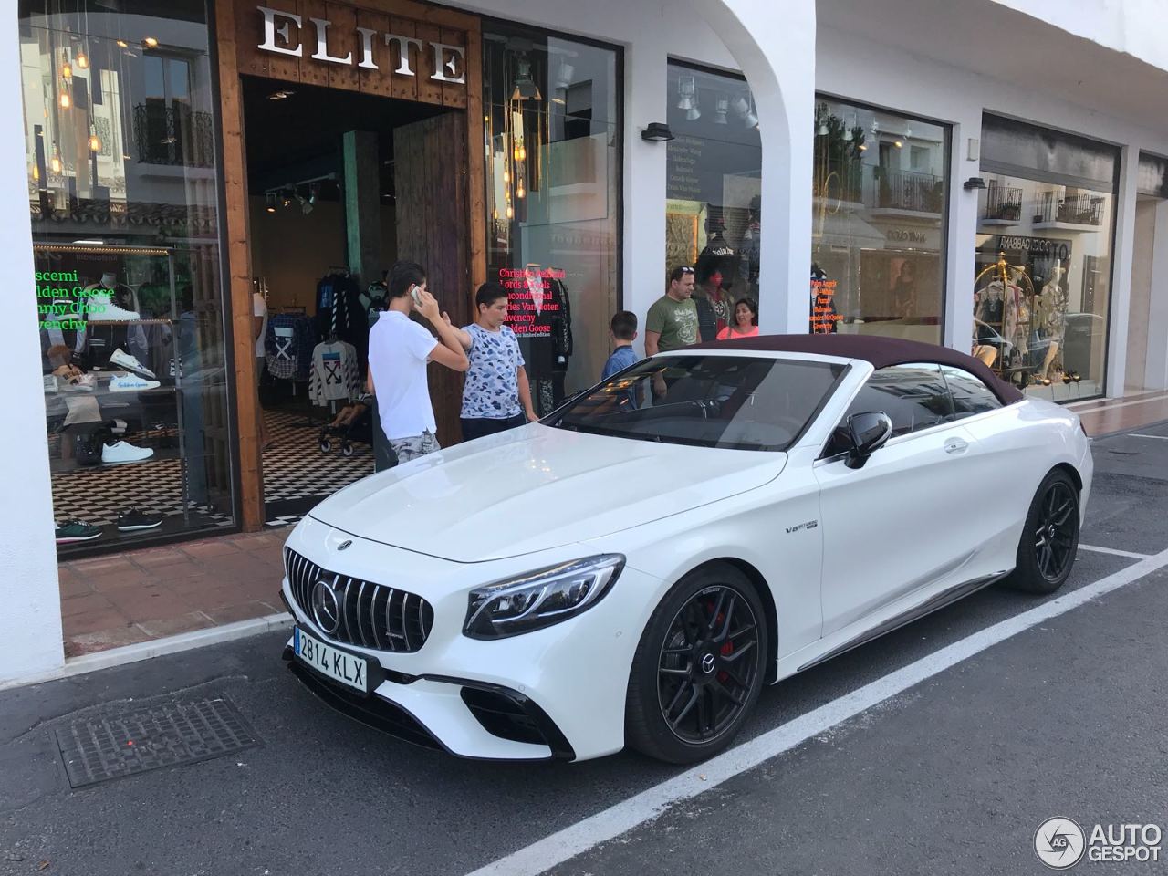 Mercedes-AMG S 63 Convertible A217 2018