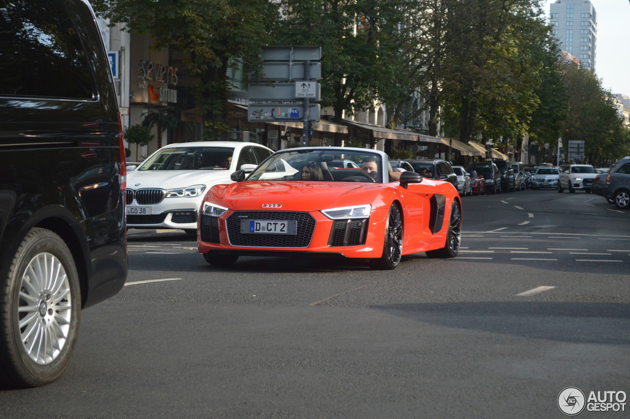 Audi R8 V10 Spyder 2016