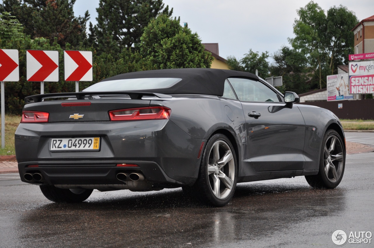 Chevrolet Camaro SS Convertible 2016