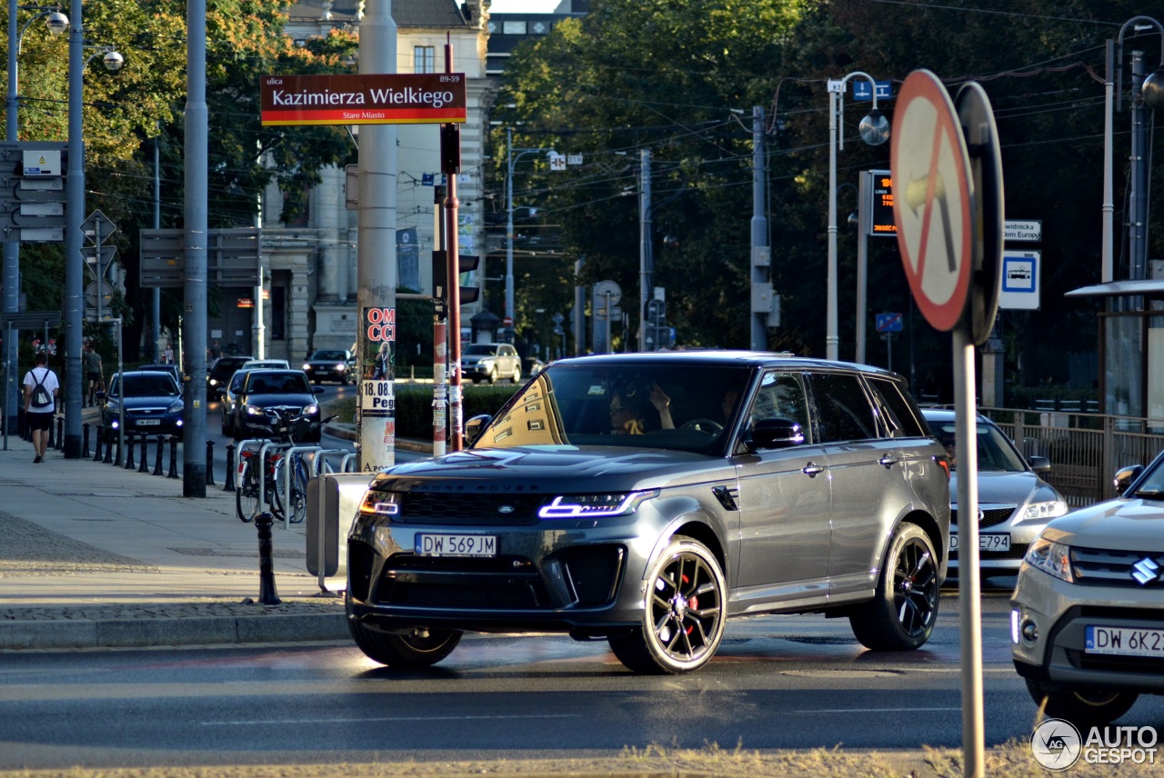 Land Rover Range Rover Sport SVR 2018