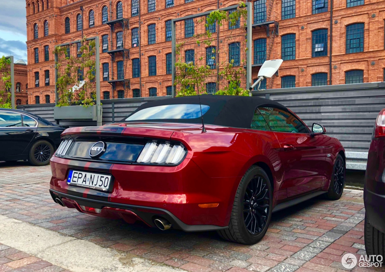 Ford Mustang GT Convertible 2015