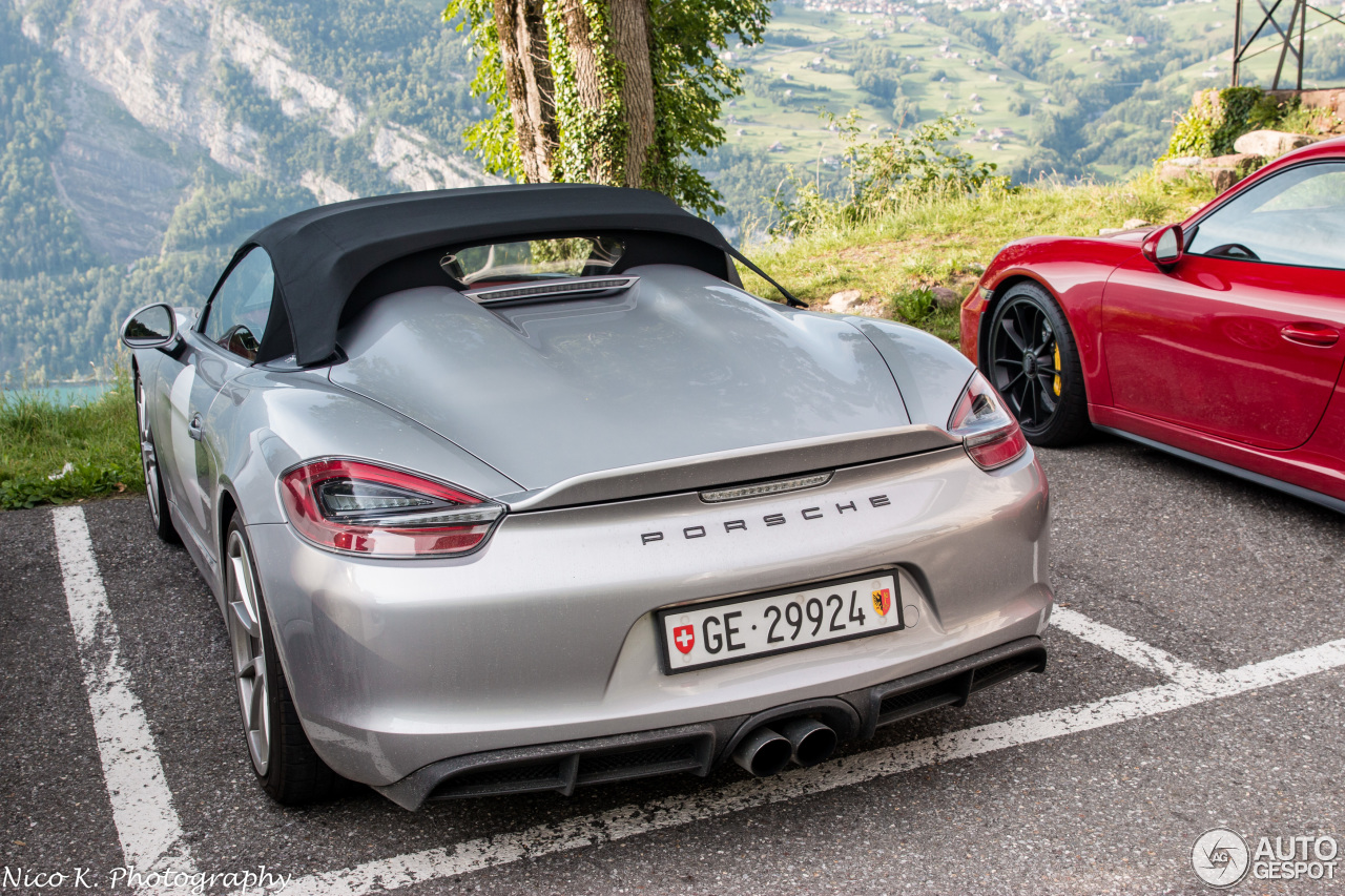 Porsche 981 Boxster Spyder