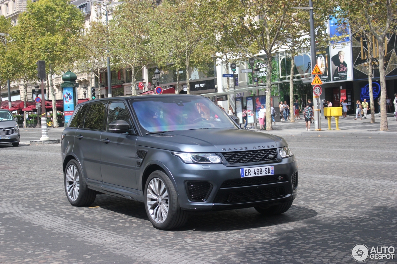 Land Rover Range Rover Sport SVR