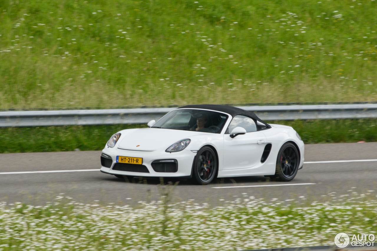 Porsche 981 Boxster Spyder