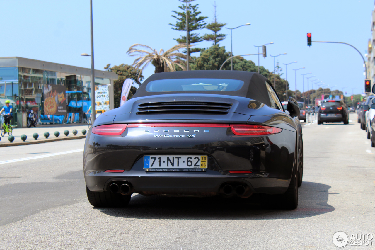 Porsche 991 Carrera 4S Cabriolet MkI