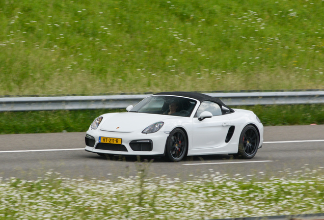 Porsche 981 Boxster Spyder