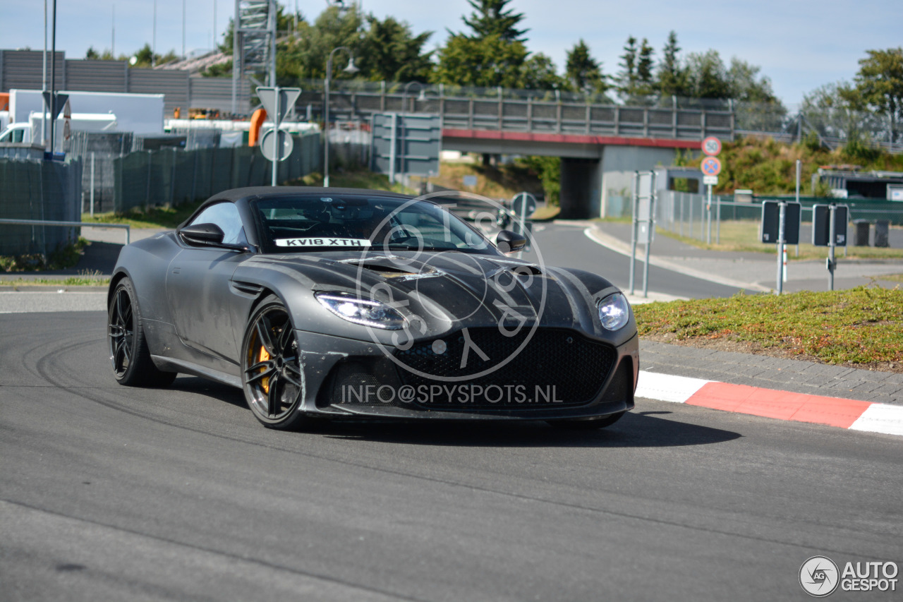 Aston Martin DBS Superleggera Volante Mule