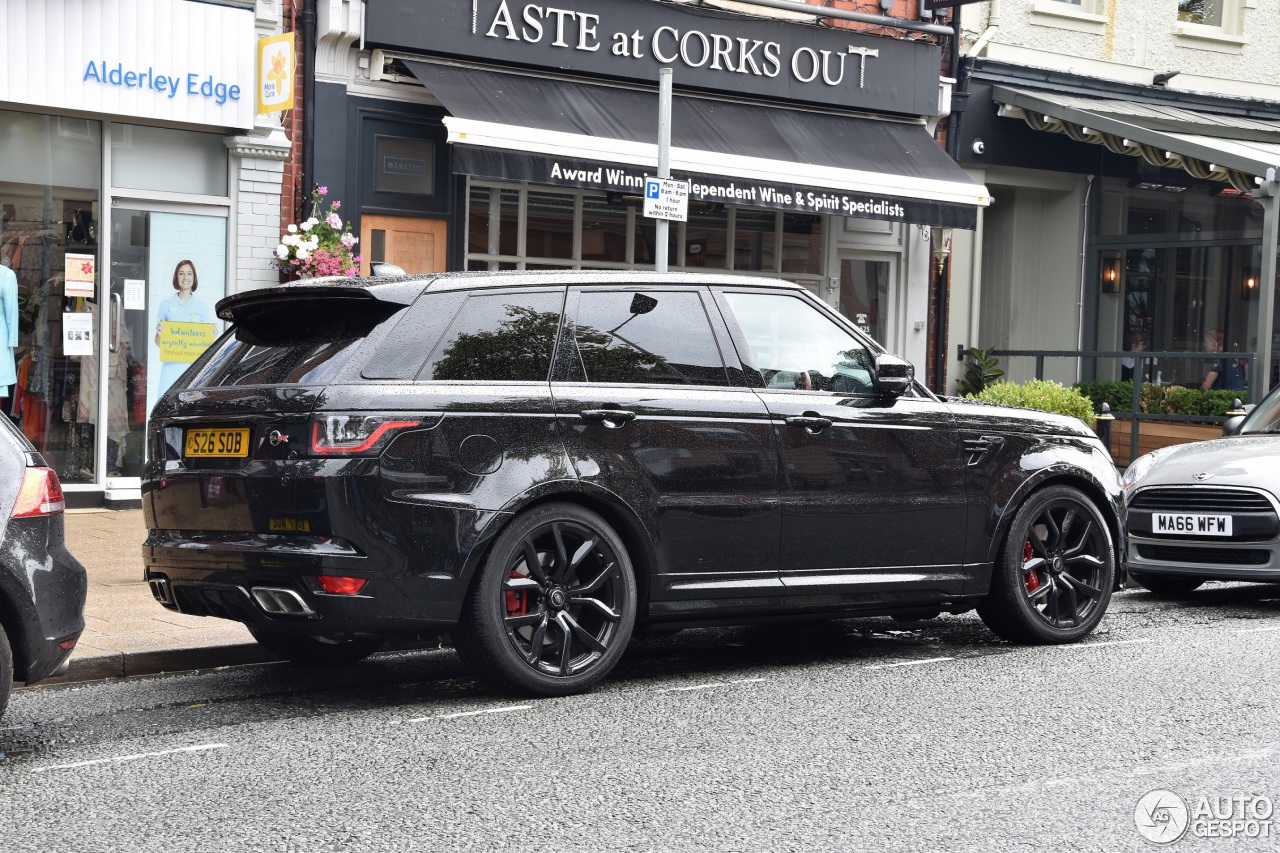 Land Rover Range Rover Sport SVR 2018