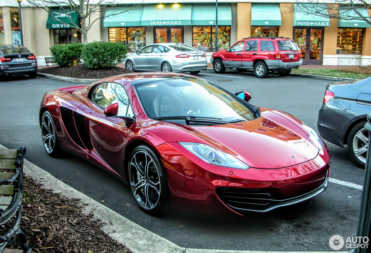 McLaren 12C Spider