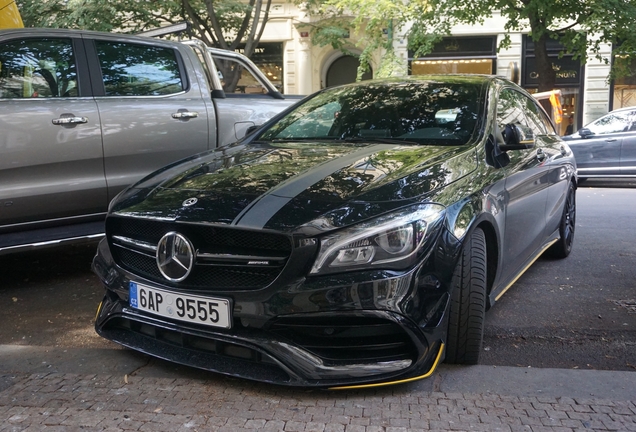 Mercedes-AMG CLA 45 Shooting Brake X117 Yellow Night Edition